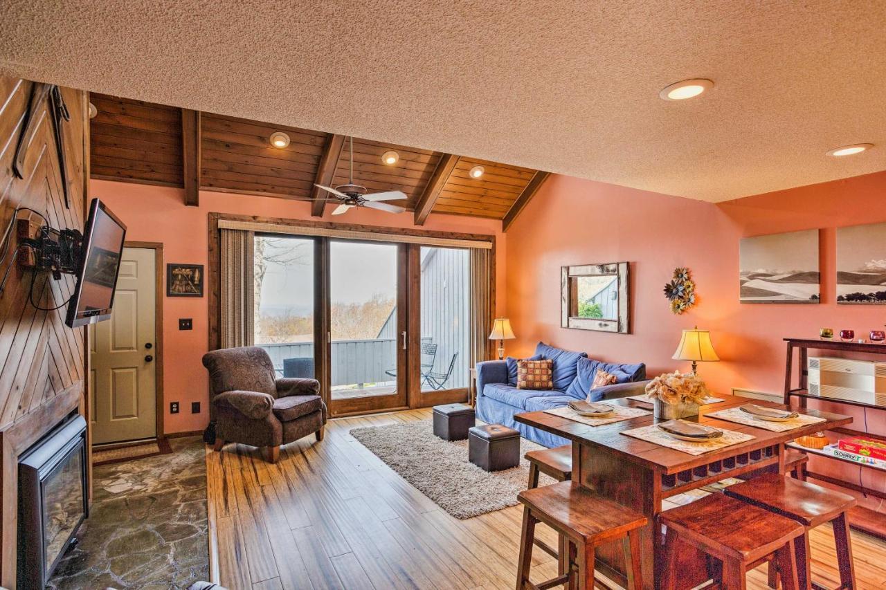 Pet-Friendly Beech Mountain Condo Steps To Slopes Екстер'єр фото