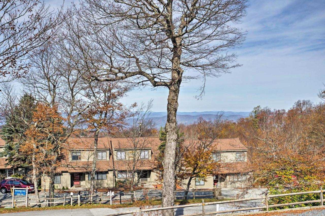 Pet-Friendly Beech Mountain Condo Steps To Slopes Екстер'єр фото